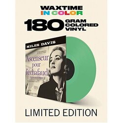 Miles Davis Ascenseur Pour L'+Chafaud (Limited 180G Edition Solid Green Vinyl/Dmm Master) Vinyl LP