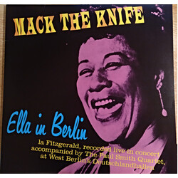 Ella Fitzgerald Ella In Berlin (Mack The Knife) (4 Bonus Tracks/Limited Solid Blue Vinyl/180G/Dmm) Vinyl LP