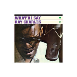 Ray Charles What I'D Say (2 Bonus Tracks/Limited Solid Red 180G Vinyl/Individual Stickers) Vinyl LP
