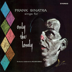 Frank Sinatra Only The Lonely + 1 Bonus Track! Limited Edition In Transparent Blue Colored Vinyl. Vinyl LP