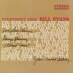 Bill Evans Everybody Digs Bill Evans (Limited Solid Red Colored Vinyl/180G/Dmm) Vinyl LP