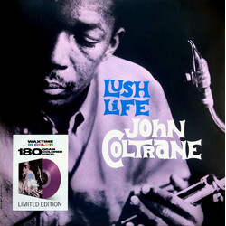 John Coltrane Lush Life (1 Bonus Track/Limited Transparent Purple Vinyl/180G/Dmm) Vinyl LP