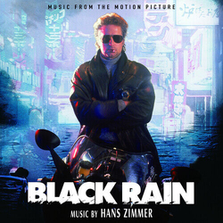 Hans Zimmer Black Rain VINYL 2 LP 140G NEON BLUE