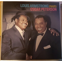 Louis & Oscar Peterson Armstrong Louis Armstrong Meets Oscar Peterson (180G/Transparent Yellow Virgin VINYL) VINYL LP