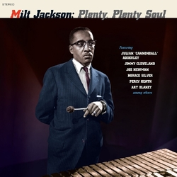 Milt Jackson Plenty. Plenty Soul LIMITED EDITION BLUE VINYL LP