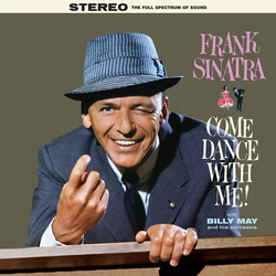 Frank Sinatra Come Dance With Me! LIMITED BLUE VINYL LP