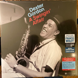 Dexter Gordon Swingin' Affair VINYL LP