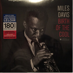 Miles Davis Birth Of The Cool (Cover Photo By Jean-Pierre Leloir/Gatefold 180G Edition) Vinyl LP
