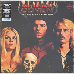 Coven Witchcraft Destroys Minds And Reaps Souls (Limited Fire And Brimstone Vinyl Edition) Vinyl LP