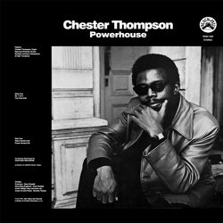 Chester Thompson Powerhouse BLUE WITH BLACK SWIRL VINYL LP