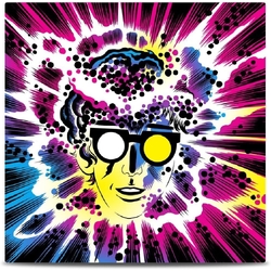 Johnny & Josh Abrahams Galvatron Artful Escape VINYL PSYCHEDELIC BLUE & PINK SPLATTER 2 LP