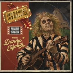 Various Artists Beetlejuice Beetlejuice Score Album PINK & VIOLET HAND POURED VINYL LP