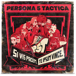Atlus Sound Team Persona 5 Tactica VINYL 4 LP PHANTOM THIEVES ART - DREW WISE
