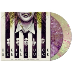 Danny Elfman Beetlejuice Beetlejuice VINYL PURPLE & GREEN MARBLE 2 LP
