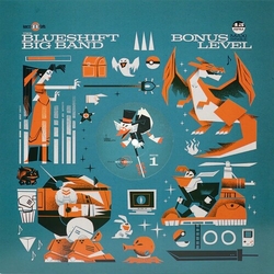The Blueshift Band Joystick Jazz: The Blueshift Big Band Plays Iconic Video Games Hit BONUS LEVEL VINYL LP