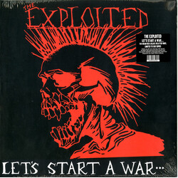 The Exploited Let's Start A War... Vinyl LP
