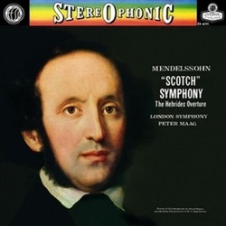 Felix Mendelssohn-Bartholdy / The London Symphony Orchestra / Peter Maag Symphony No. 3 "Scotch", The Hebrides Overture (Fingal's Cave) Vinyl 2 LP