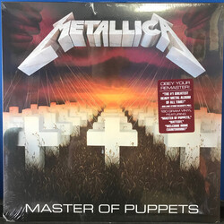 Metallica Master Of Puppets (Remastered) Vinyl LP
