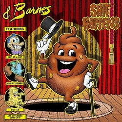 & Barnes Shit Happens BROWN VINYL LP
