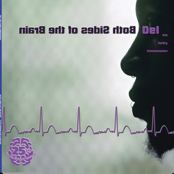 Del The Funky Homosapien Both Sides Of The Brain 2 VINYL LP