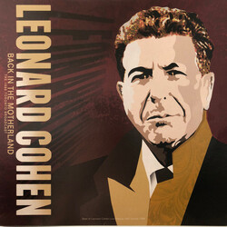Leonard Cohen Back In The Motherland: The 1988 Toronto Broadcast Vinyl LP