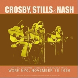 Crosby. Stills & Nash Live At United Nations General Assembly Hall 1989 VINYL LP