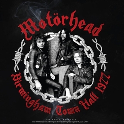 Motorhead Birmingham Town Hall 1977 VINYL LP