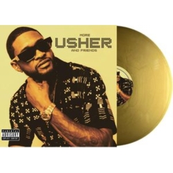 Usher More Usher & Friends YELLOW VINYL LP