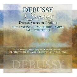 Laskine/Rampal/Tortelier Debussy: 3 Sonates: Danses (180G) Vinyl LP
