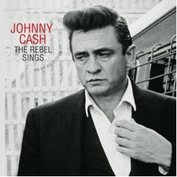Johnny Cash Rebel Sings CRYSTAL CLEAR & SOLID SILVER VINYL LP