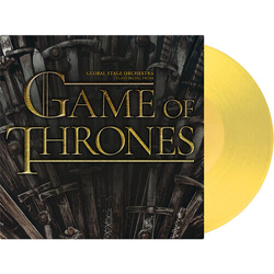 Global Stage Orchestra Game Of Thrones PLAYS MUSIC FROM YELLOW TRANSPARENT VINYL LP