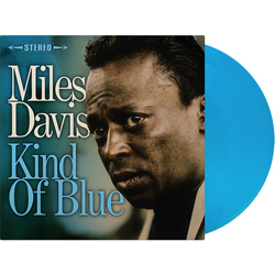 Miles Davis Kind Of Blue CRYSTAL CLEAR & SOLID BLUE MIXED VINYL LP