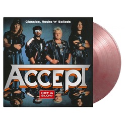 Accept Hot & Slow Classics Rock N Roll Balads (2 LP/180G/Silver & Red Marbled Vinyl) Vinyl LP