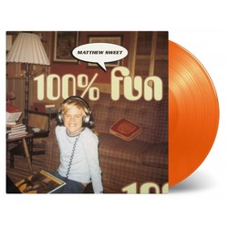 Matthew Sweet 100% Fun (Orange Vinyl/180G) Vinyl LP