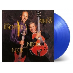 Chet & Mark Knopfler Atkins Neck & Neck (Transparent Blue Vinyl/180G) Vinyl LP