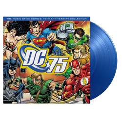 Various Artists Music Of Dc Comics (75Th Anniversary/180G/Blue Vinyl) Vinyl LP