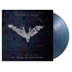 Various Artists Dark Knight Rises Ost (180G/Clear Blue & Red Marbled Vinyl) Vinyl LP