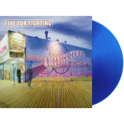 Five For Fighting America Town TRANSLUCENT BLUE VINYL 180GM LP