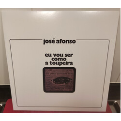 José Afonso Eu Vou Ser Como a Toupeira VINYL LP