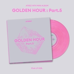 Ateez Golden Hour : Part.5 PINK VINYL VER. LP