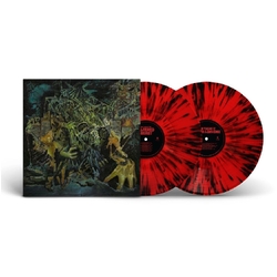 King Gizzard & The Lizard Wizard Murder Of The Universe VINYL COSMIC CARNAGE 2 LP TRANSLUCENT RED W BLACK SPLATTER SIDE-D ETCHING