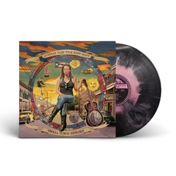 Hurray For The Riff Raff Small Town Heroes PINK ACID WASH VINYL LP