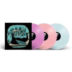 My Morning Jacket Z VINYL 20TH ANNIVERSARY 3 LP DELUXE EDITION PINK PEACH GREEN