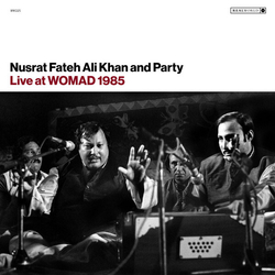 Nusrat Fateh Ali Khan Live At Womad 1985 VINYL LP