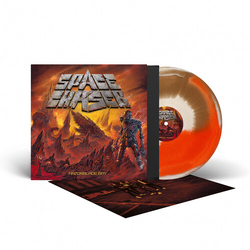 Space Chaser Razorblade Bay (140G Bone Orange Brown Swirl Vinyl) VINYL LP