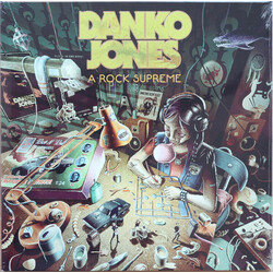 Danko Jones Rock Supreme (Crystal Clear) Vinyl LP