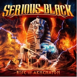 Serious Black Rise Of Akhenaton RED ORANGE MARBLED VINYL LP