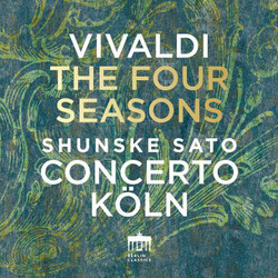 Concerto Koln / Shunske Sato Four Seasons (Vivaldi) Vinyl LP