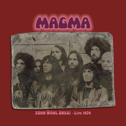 Magma (6) Zühn Ẁöhl Ünsaï - Live 1974 Vinyl 2 LP