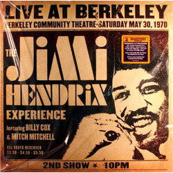 The Jimi Hendrix Experience Live At Berkeley VINYL 2 LP